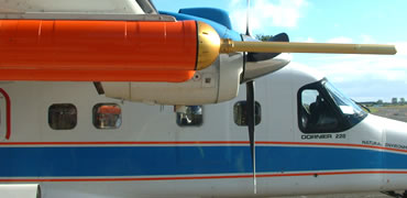 This aircraft was modified using design procedures provided by Aerosynergy.